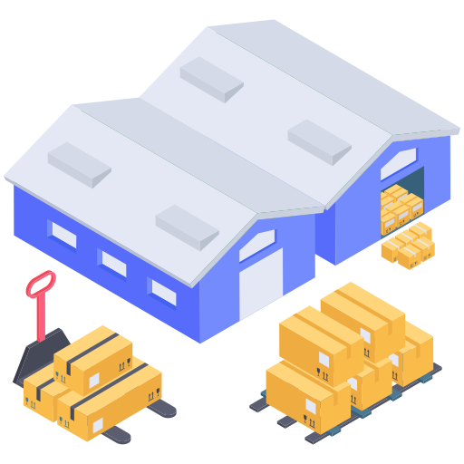 Warehouses icon