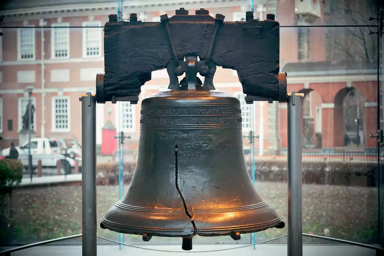 Liberty Bell in Philadelphia, PA