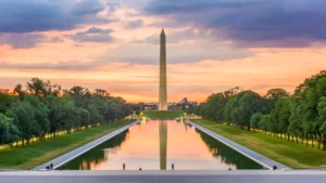 Washington monument in Washington, DC